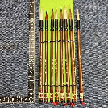 中国 上海筆店 筆 毛筆 2本セット 未使用 ヴィンテージ 書道筆 楽天市場】短海(たんかい) 中筆赤毛 兼毫筆 書初め名前書き筆